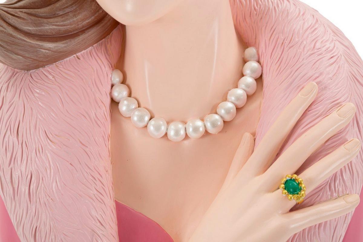 Skulptur Kunststoff, Multicolor - Basics, Kunststoff (18/28/12cm)