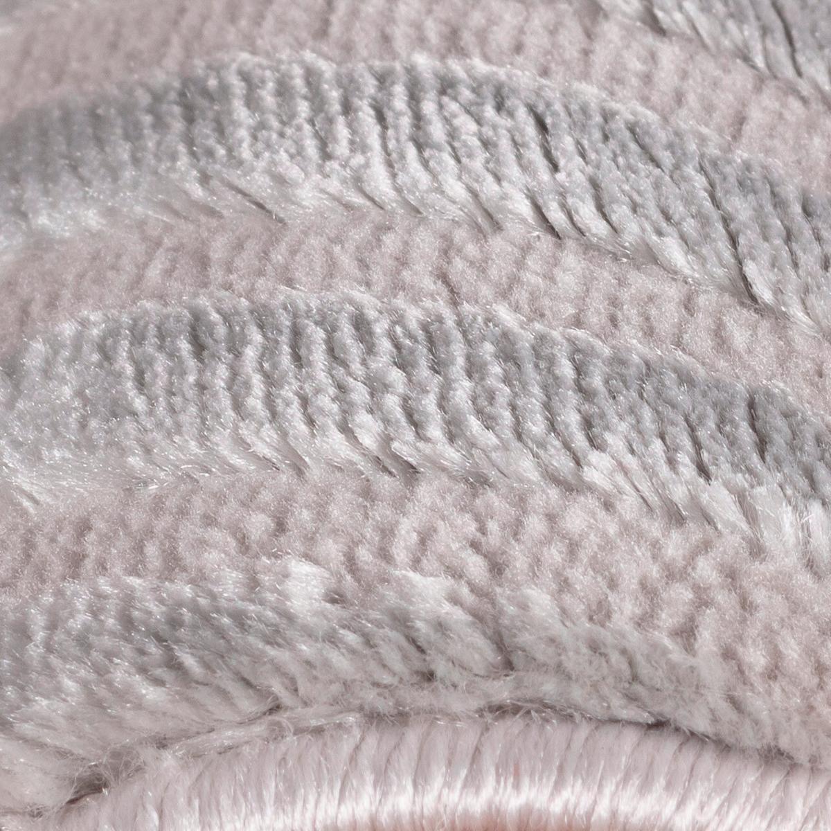 Webteppich Sahara - Silberfarben, Design, Textil (80/150cm) - Novel