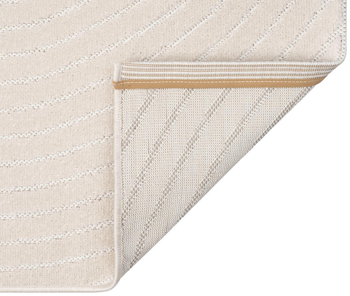 In-Und Outdoorteppich 160cm Tenerife Plus 54226 - Creme, KONVENTIONELL, Textil (160cm)