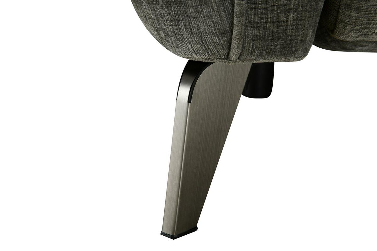 Háromüléses Kanapé Jupiter - sötétszürke, Design, textil/fa (216/79/106cm) - Livetastic