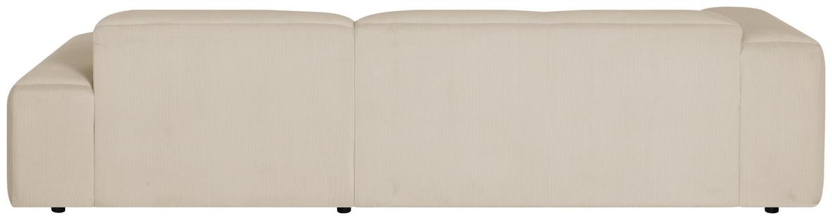 ECKSOFA Hannah Beige S: 304x200cm - Beige/Schwarz, Design, Textil (304/200cm) - MID.YOU