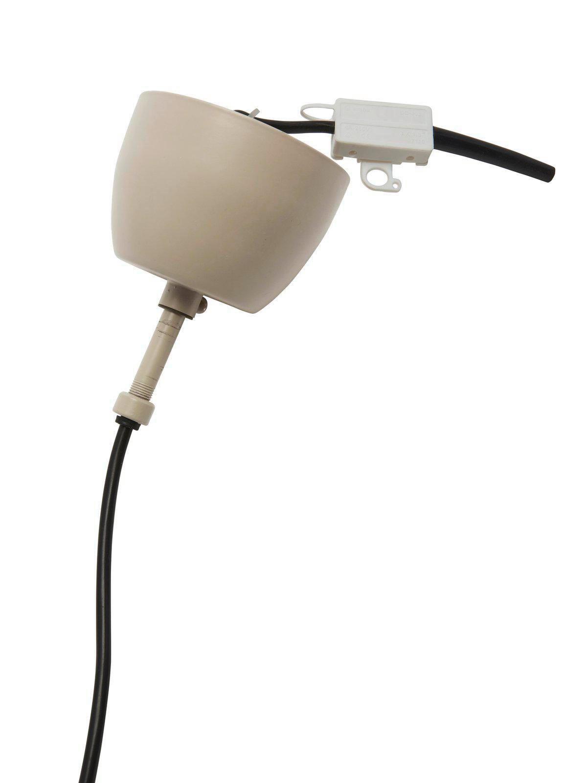 Hängeleuchte Solo Beige D: 26 cm - Beige, Trend, Metall (26/150cm)