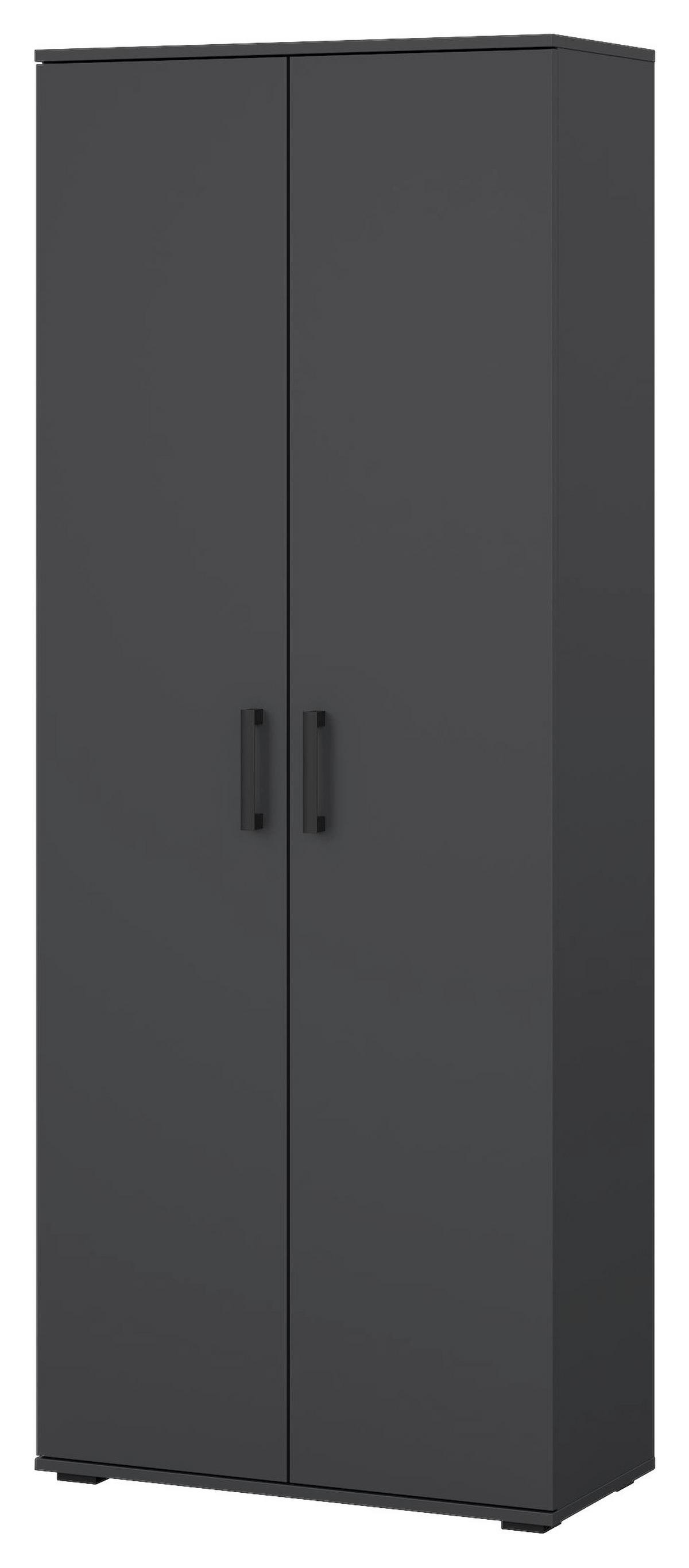 Mehrzweckschrank Bobby I Anthrazit - antracitová, Konventionell, drevo (70/178,9/33,4cm) - Mömax