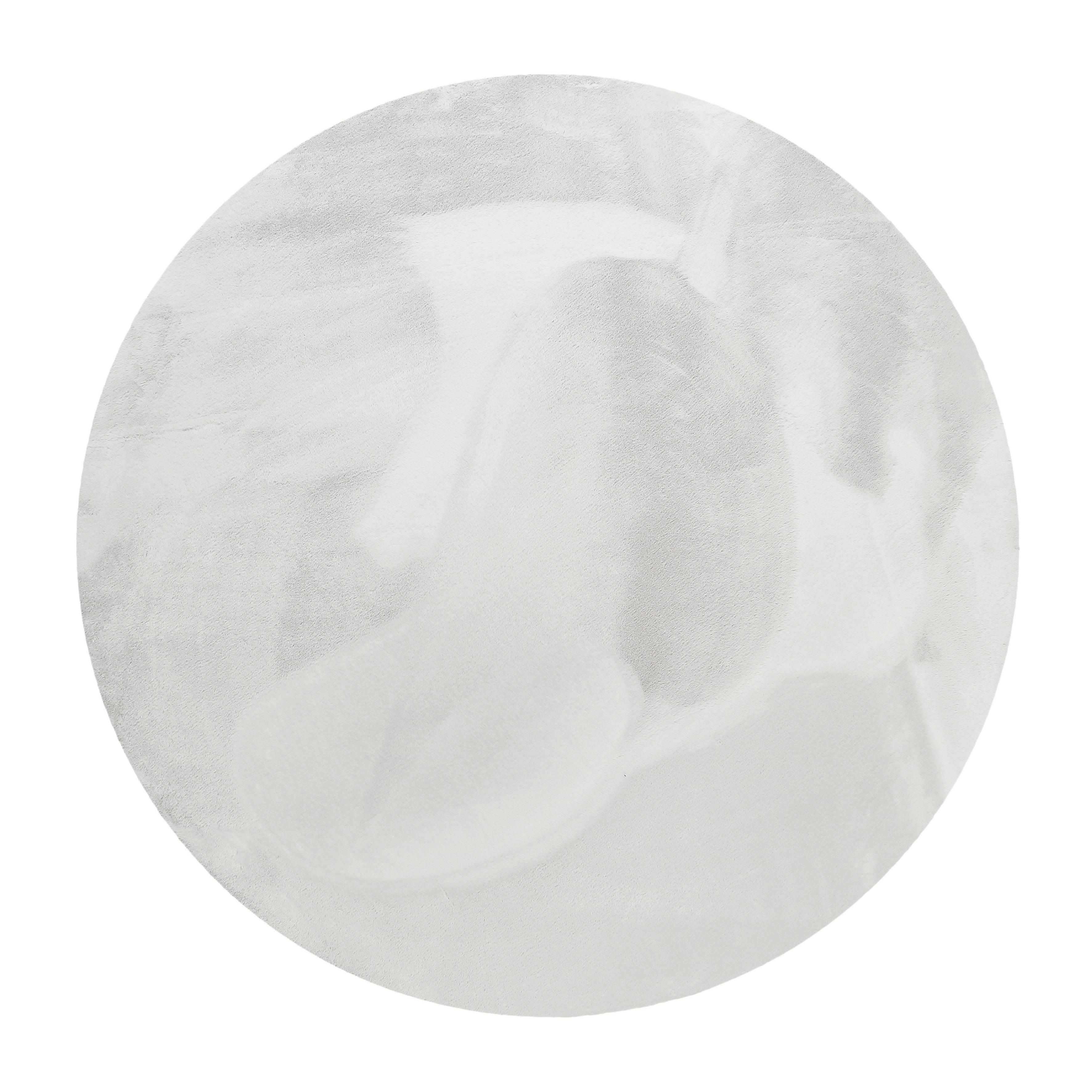 Hochflorteppich Anna - Grau, KONVENTIONELL, Textil (100cm) - WECON HOME BASIC