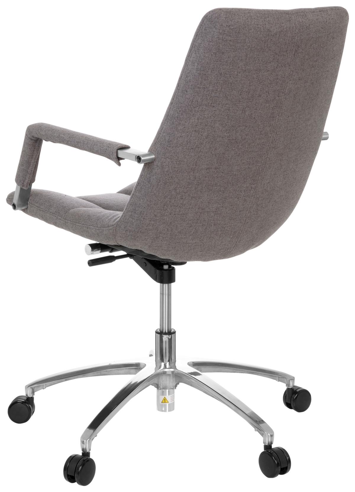 DREHSTUHL SARANTO Grau - Silberfarben/Grau, MODERN, Kunststoff/Textil (58/102/60cm) - MID.YOU