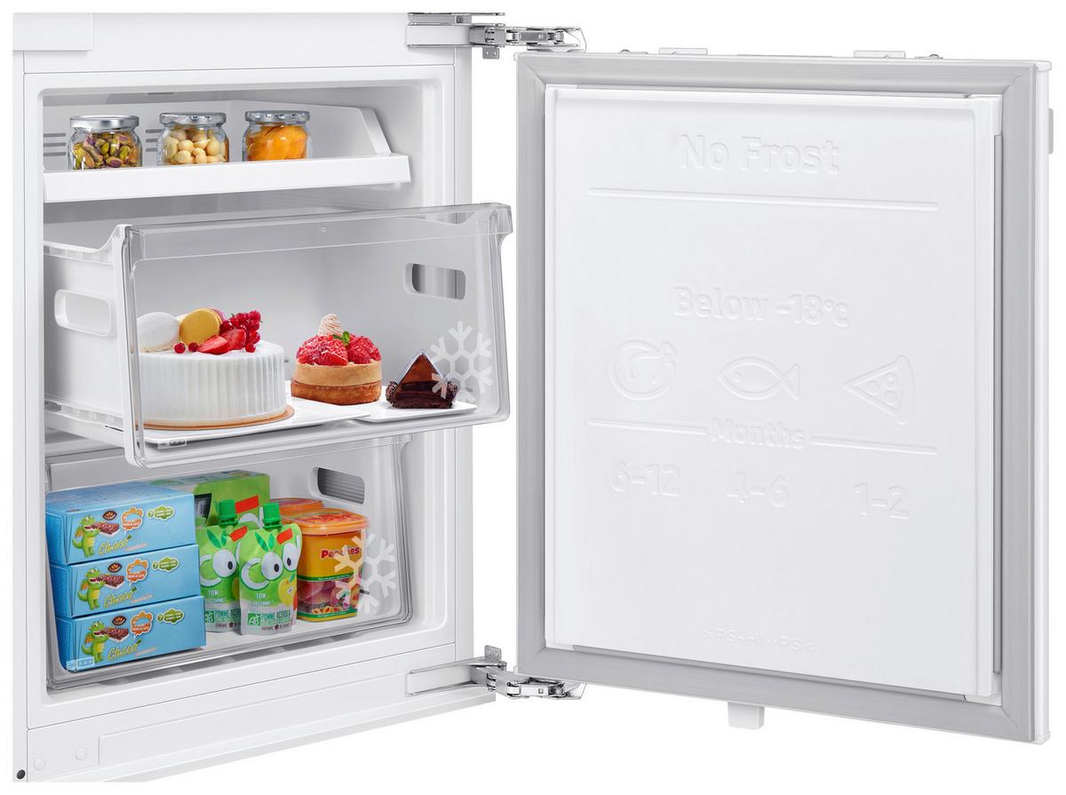 Kühl-Gefrier-Kombination Brb80f26adf0ef - Weiß, MODERN, Glas/Kunststoff (54/177,5/55cm) - Samsung