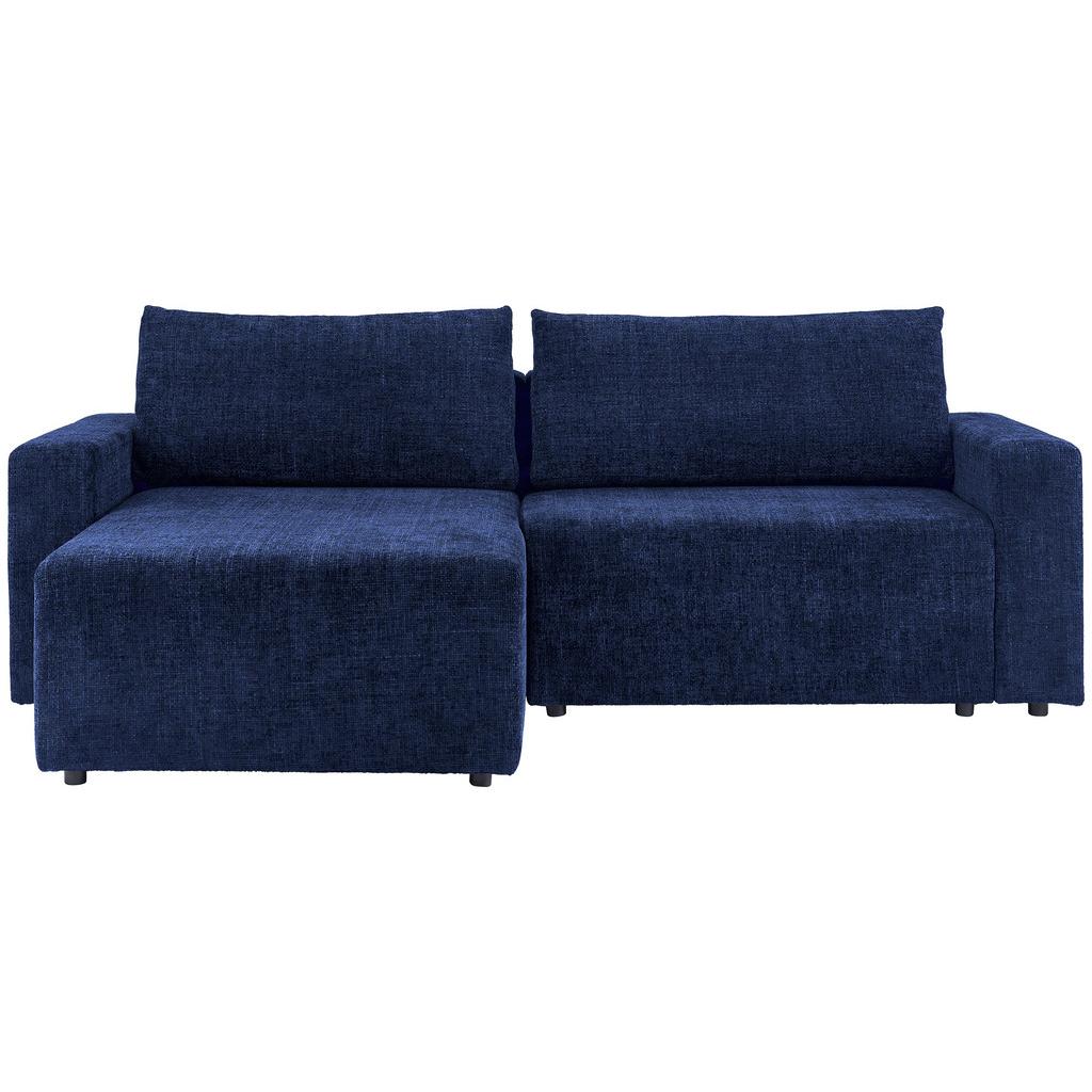 Ecksofa Dallas Dunkelblau 258x173 cm