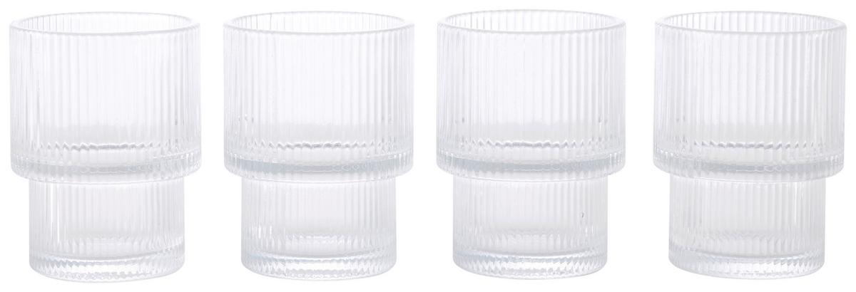 Sada pohárov ROSEMARY - 180ML - priehľadné, Modern, sklo (6,9/9cm) - Mömax