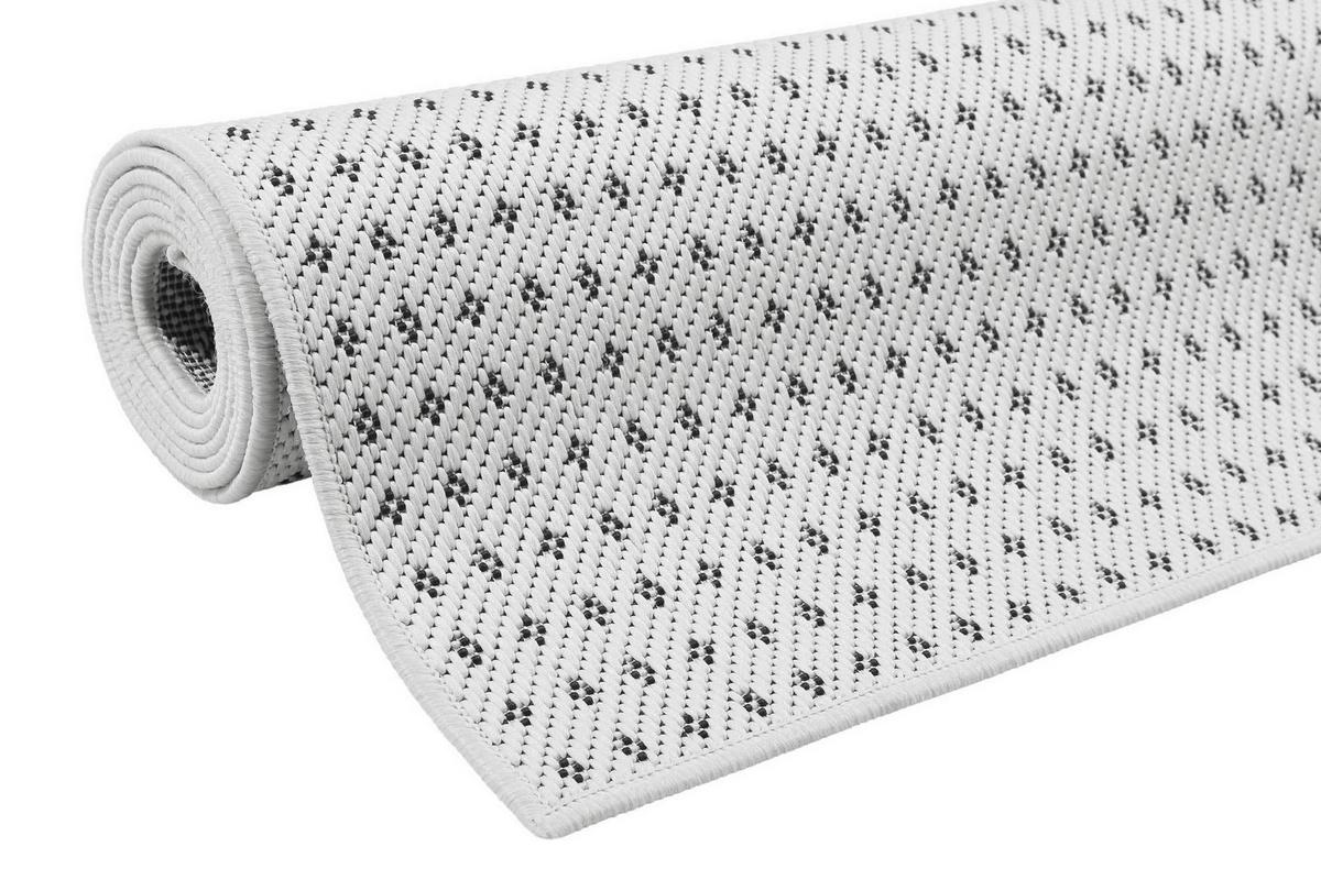 Outdoor-teppich Weiß Monroe 80/150 Cm - Weiß, KONVENTIONELL, Textil (80/150cm) - Esprit