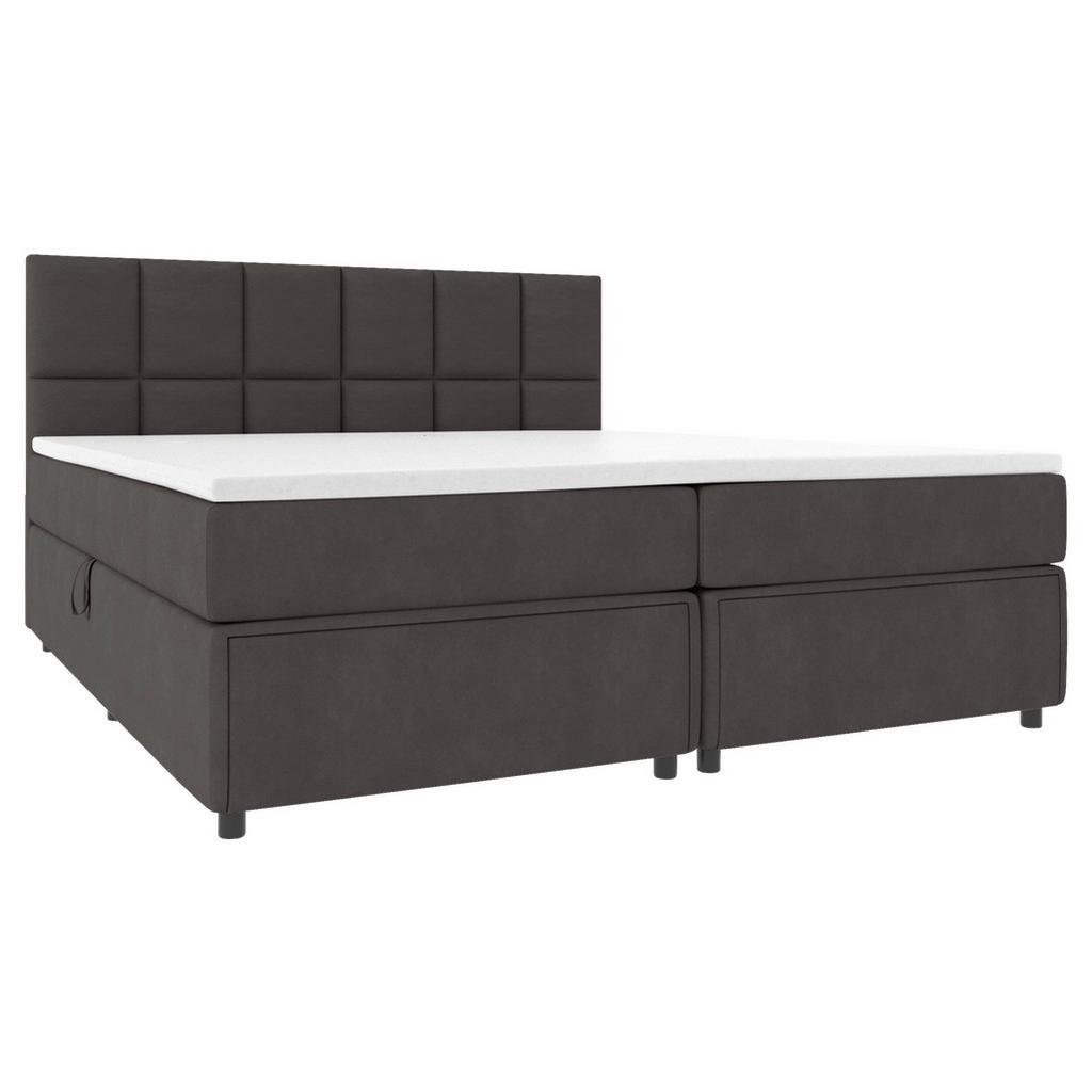 Boxspringbett Garda mit Topper 160x200
