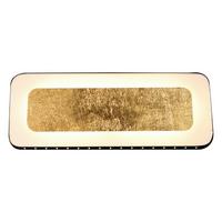 Led-wandleuchte S Go Solaris 1-Flammig 3-Helligkeitsstufen - Goldfarben/Schwarz, Design, Metall (30/12/4,5cm)