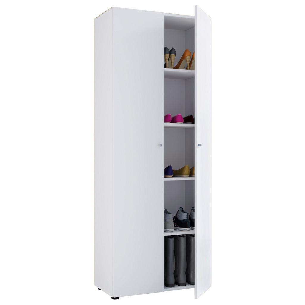 SCHUHSCHRANK Vandol Weiß B: 71 cm