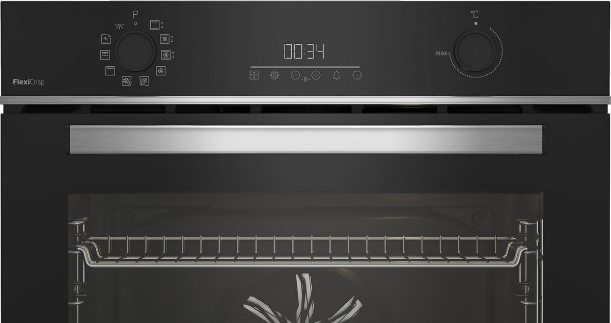 Einbaubackofen Bbim13300xmpef          -Beko- - Schwarz, Basics, Metall (59,4/59,5/56,7cm) - Beko