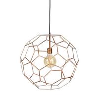 Hängeleuchte Marrakesh Kupferfarben D: 34 cm - Kupferfarben, Basics, Metall (34/34/250cm) - It's about Romi