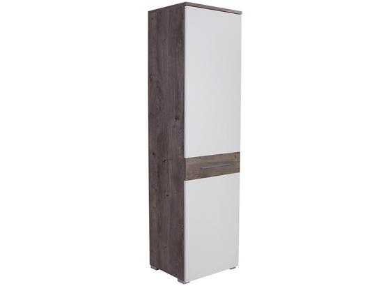 Šatná Skriňa Monza New - farby dubu/biela, Moderný, kompozitné drevo (60/196/36cm) Šatná Skriňa Monza New - farby dubu/biela, Moderný, kompozitné drevo (60/196/36cm)