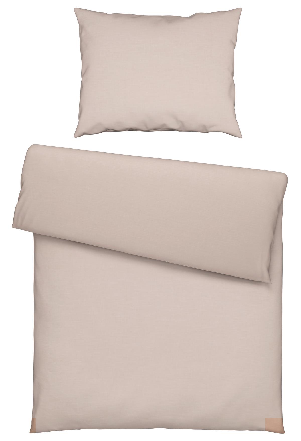 POVLEČENÍ Ilvy, 140/200cm, béžová - béžová, Moderní, textil (140/200cm) - Modern Living