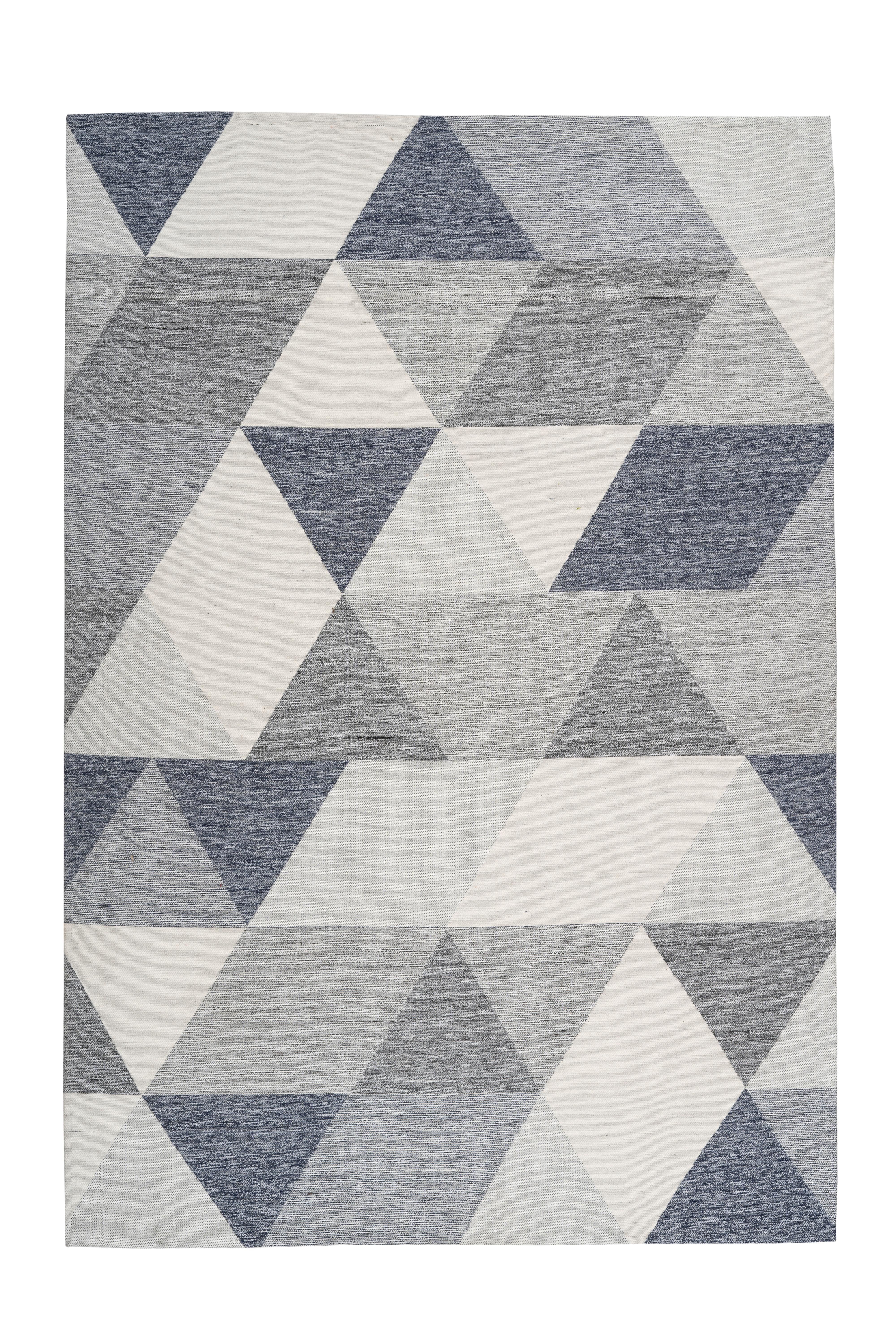 Webteppich Creme/Grau Yoga 120x170 cm