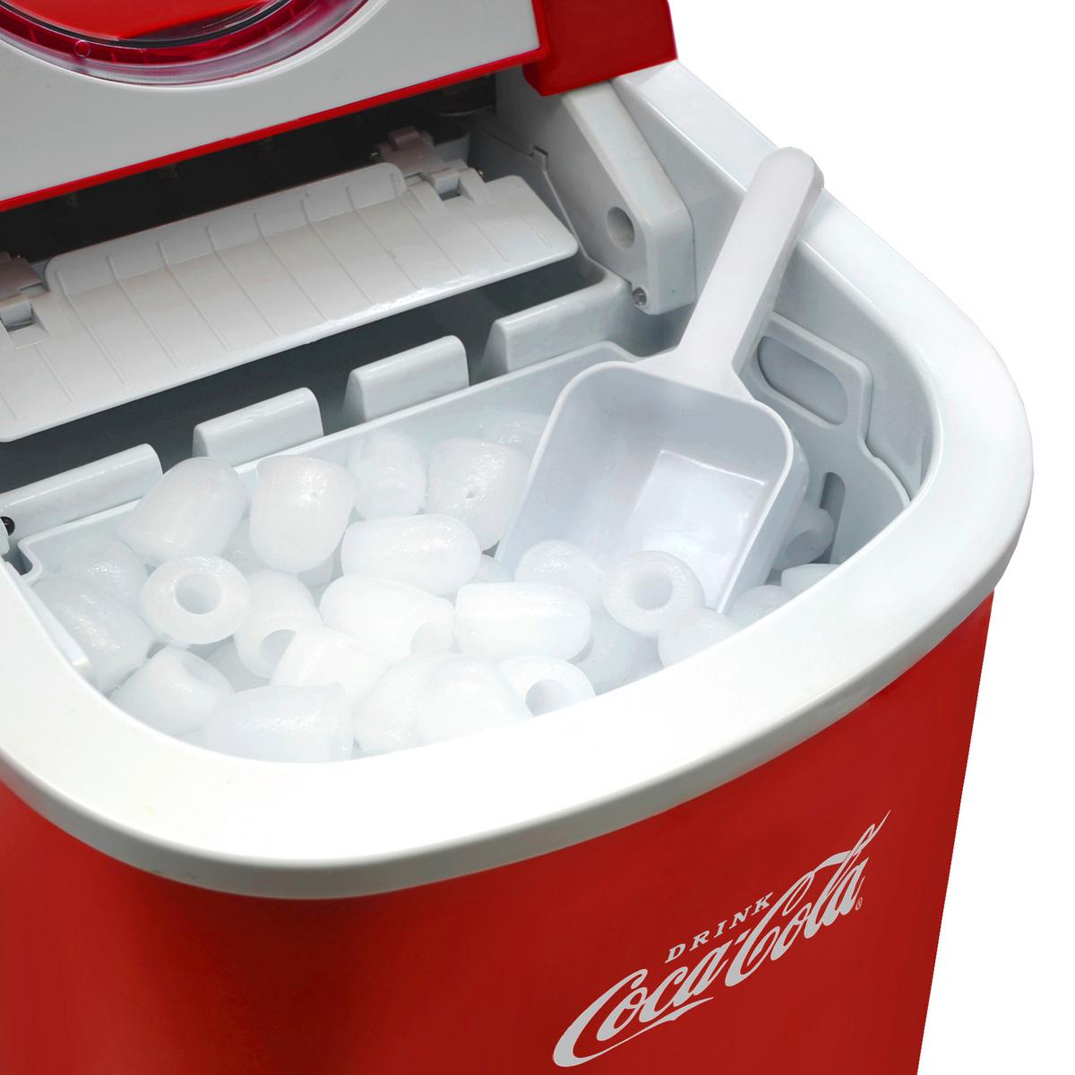 Eiswürfelmaschine Seb-14cc - Rot/Weiß, Basics, Kunststoff (24.2/32.8/35.8cm)