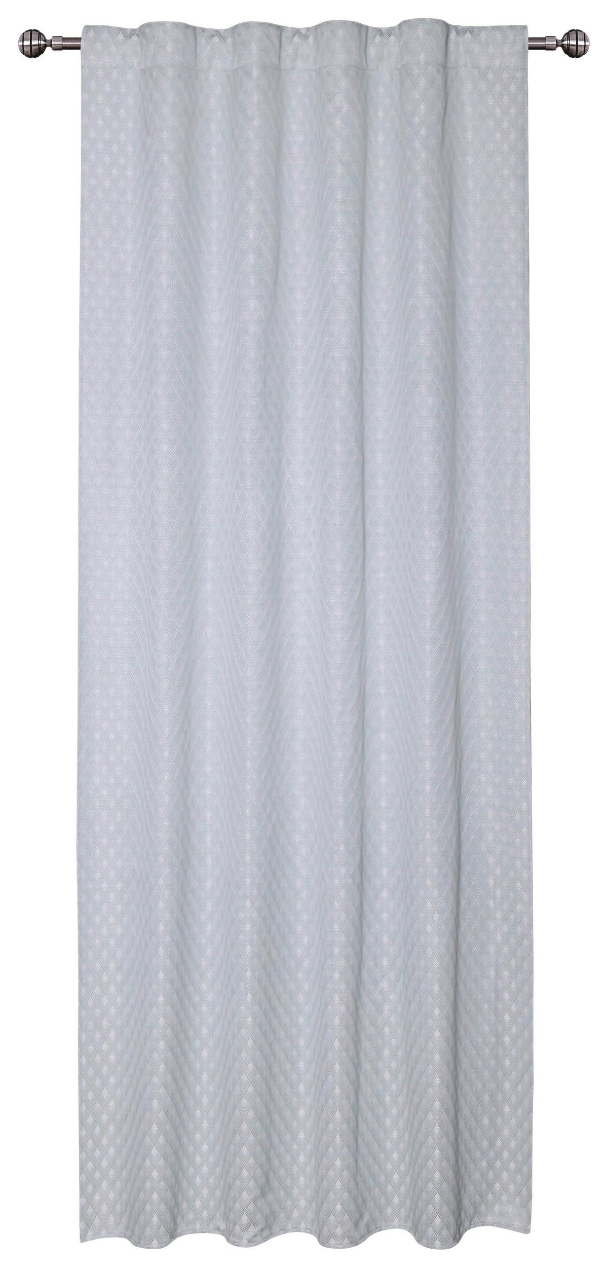 Fertigvorhang Nicki - Grün, MODERN, Textil (140/245cm) - Luca Bessoni