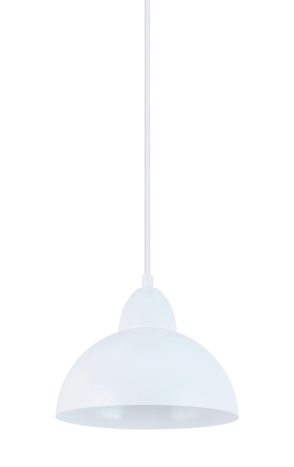 ZÁVĚSNÉ SVÍTIDLO MICHAEL - bílá, Moderní, kov/plast (20/100cm) - Mömax