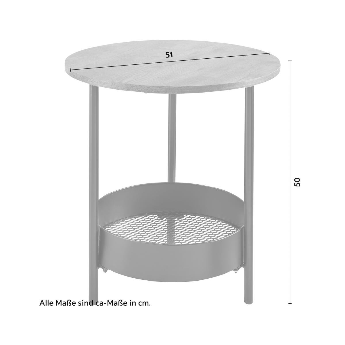 Konferenční stůl KETTY přírodní tmavý - černá/barvy vlašských ořechů, Moderní, kov (51/51/50cm) - Bessagi Home