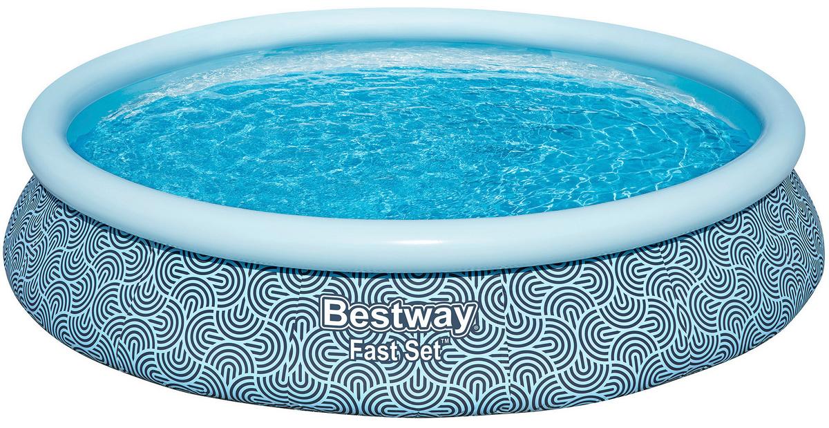 Aufstellpool-Set FastSet™ mit Filterpumpe, DxH 457x84 cm - Basics (457/84cm) - Bestway