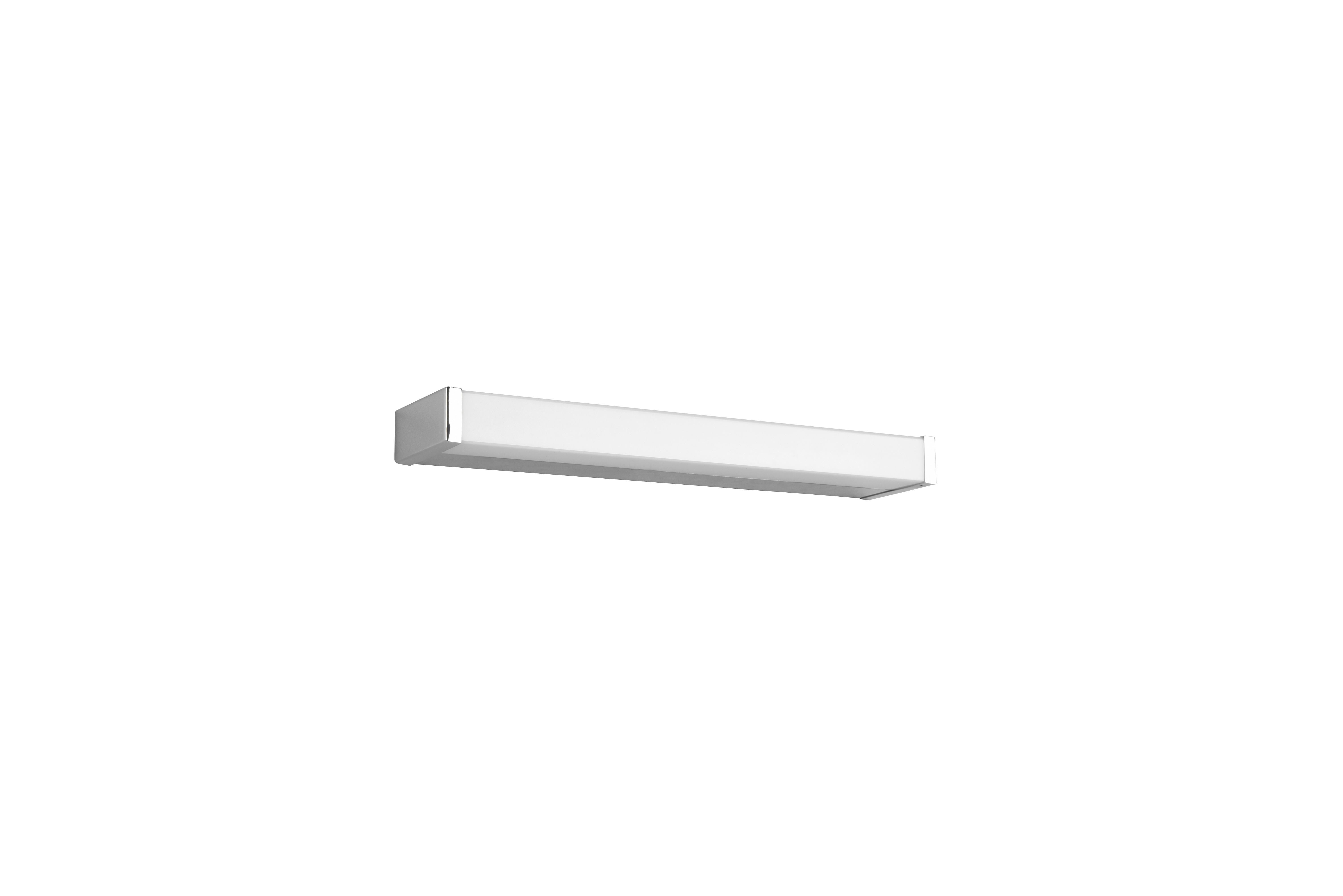 LED-Wandleuchte 283814206 Fabio - Chromfarben/Weiß, Basics, Metall (3,8/42,5/7,9cm) - Trio Leuchten