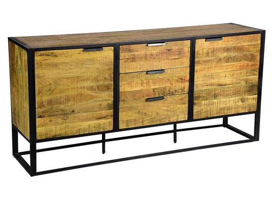 Sideboard Cordelia B: 180 cm - Schwarz/Braun, LIFESTYLE, Holz (180/86/45cm) - Livetastic Sideboard Cordelia B: 180 cm - Schwarz/Braun, LIFESTYLE, Holz (180/86/45cm) - Livetastic