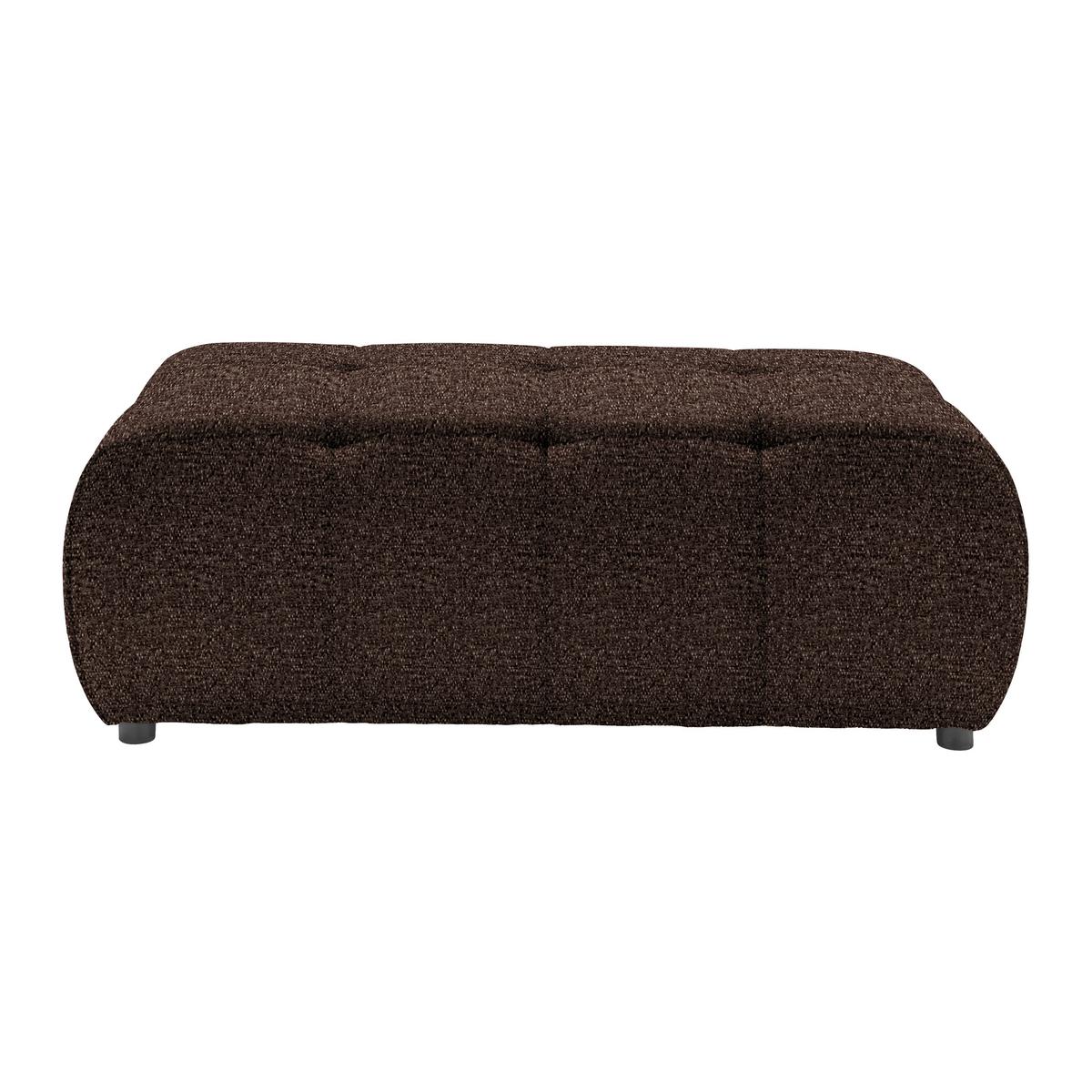 Taburet SOFI, hnědá - černá/hnědá, Moderní, textil (128/48/70cm) - Premium Living