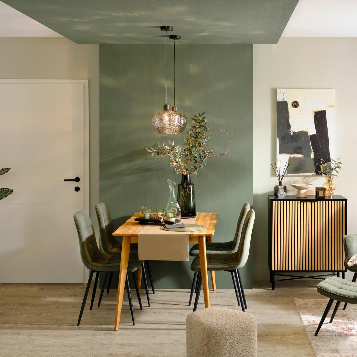 ZÁVĚSNÉ SVÍTIDLO RUZ - černá, Moderní, kov/sklo (24/120cm) - Modern Living