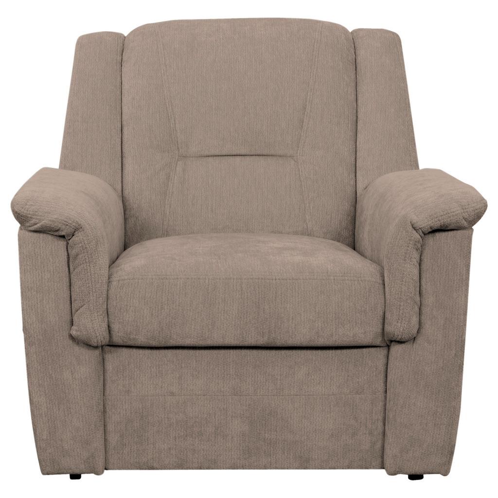 FERNSEHSESSEL Rafael, Taupe B: 94 cm