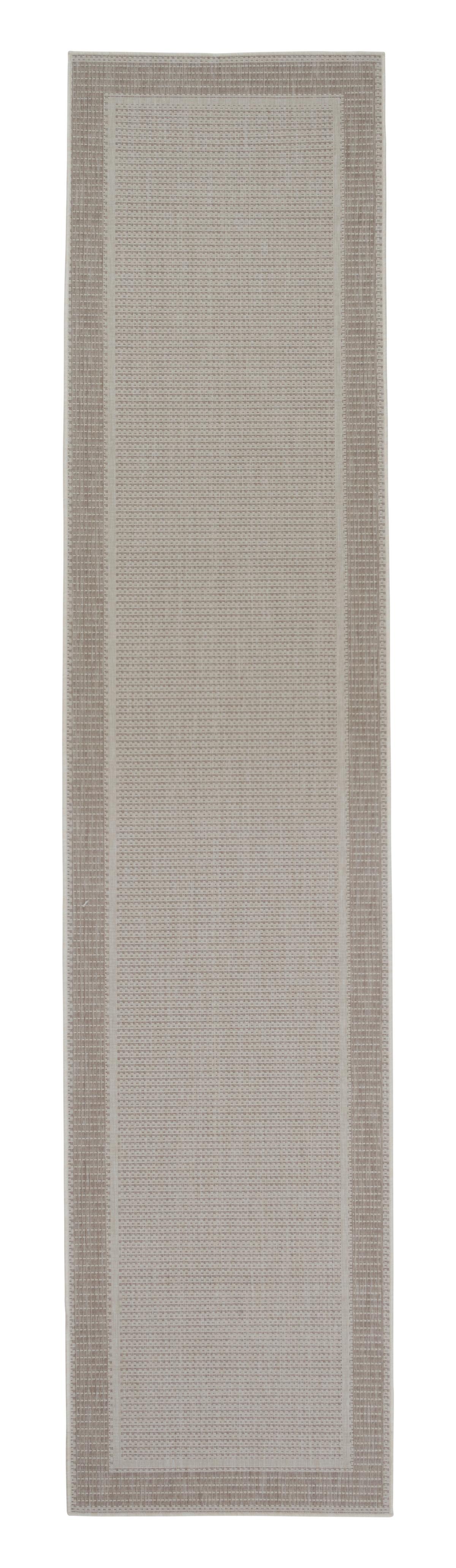 Koberec tkaný na plocho COUNTRY BEIGE1, š/d: 80/350cm - béžová, Konvenční (80/350cm) - Modern Living