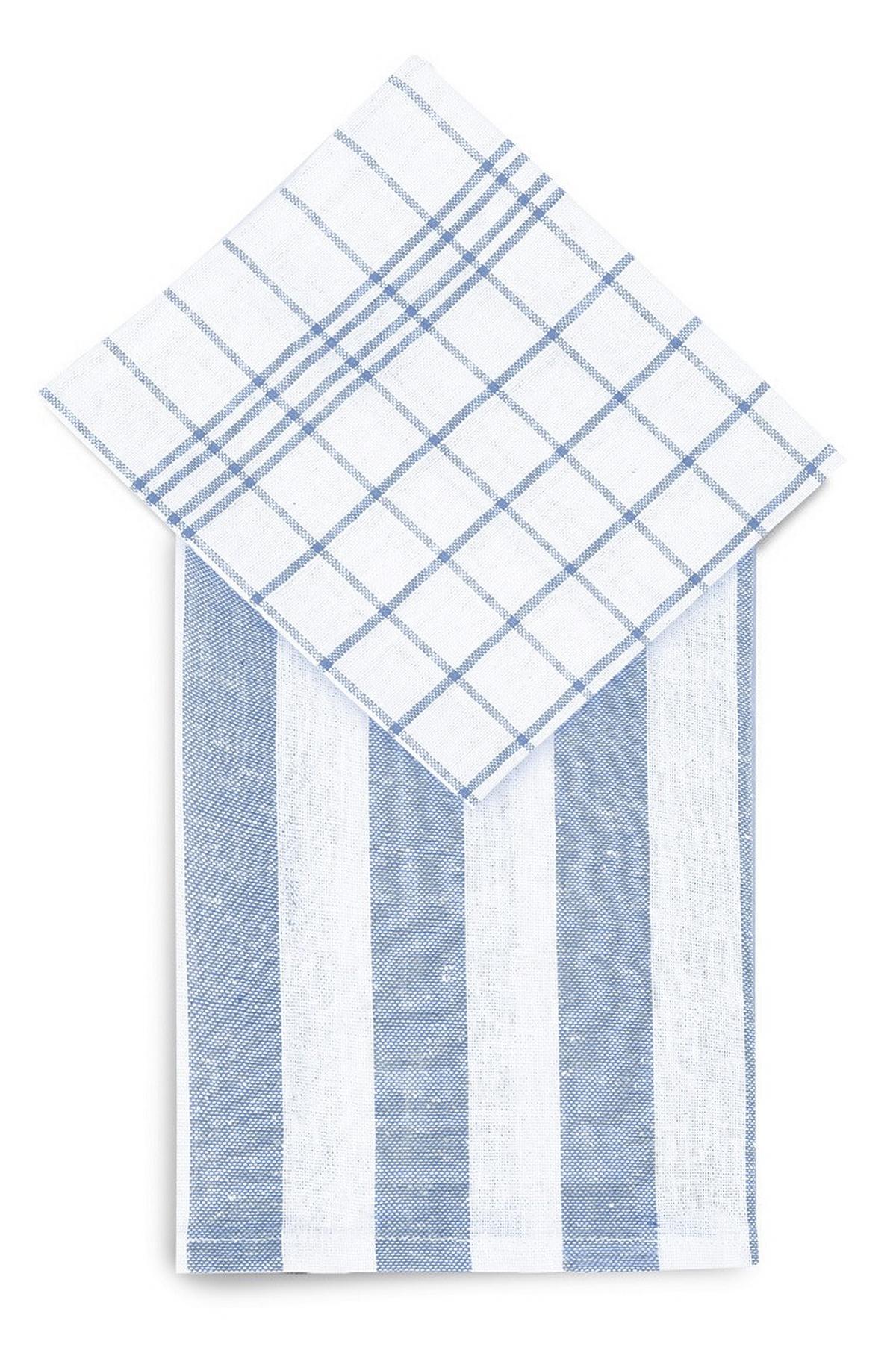 SADA UTIEROK NA RIAD IRA - svetlomodrá, Basics, textil (50/70cm)