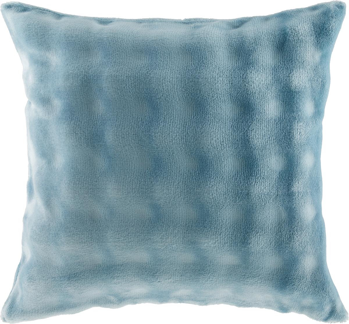 Zierkissen Elisabetha - Blau, MODERN, Textil (45/45cm) - Luca Bessoni