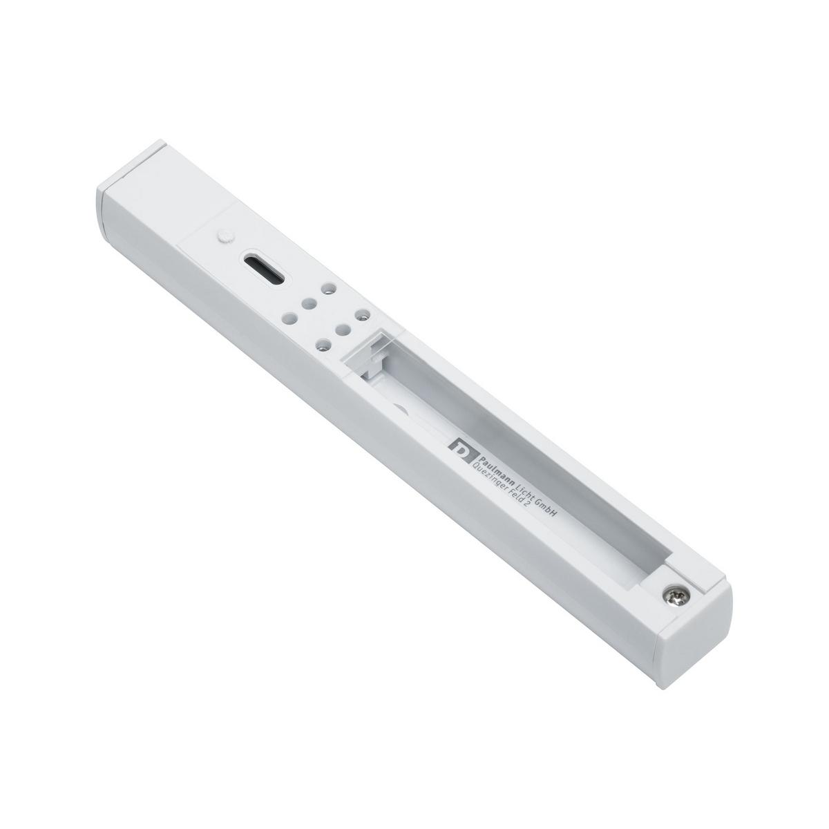 Schienensystem Urail Einspeiser 97685 Weiß - Weiß, Basics, Kunststoff (18,7/8,3cm) - Paulmann