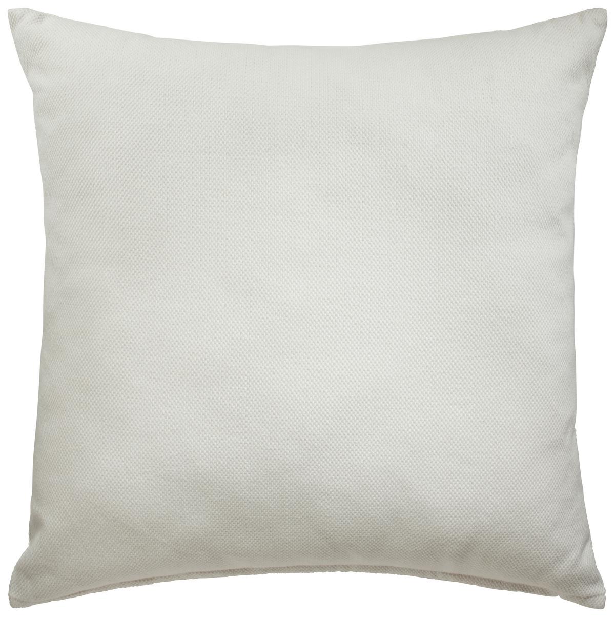 DEKORAČNÍ POLŠTÁŘ Chris, 50/50cm, šedobílá - krémová, Moderní, textil (50/50cm) - Premium Living