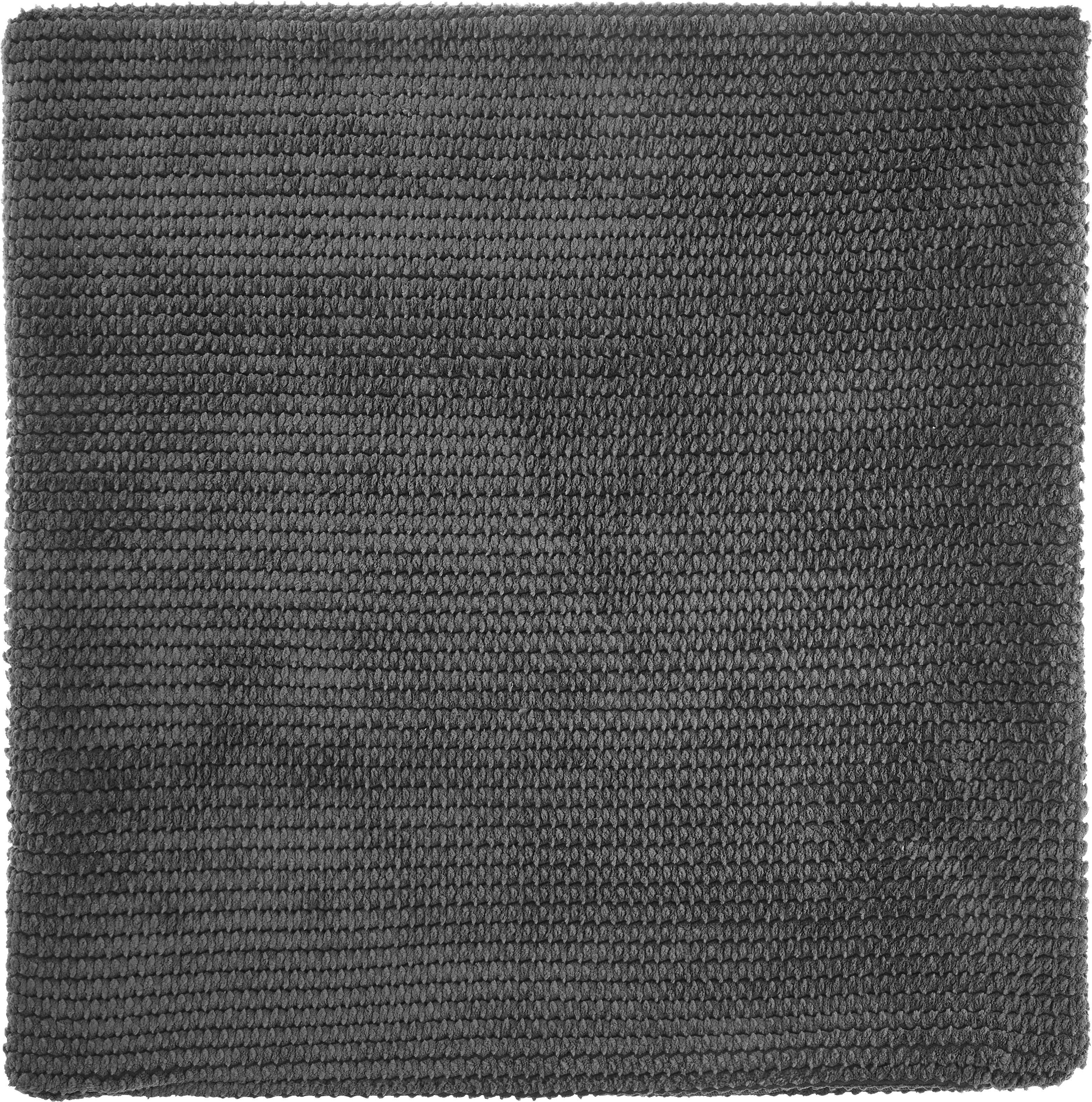 POŤAH NA VANKÚŠ Maxima, 50/50cm, tmavosivá - tmavosivá, Konventionell, textil (50/50cm) - Premium Living