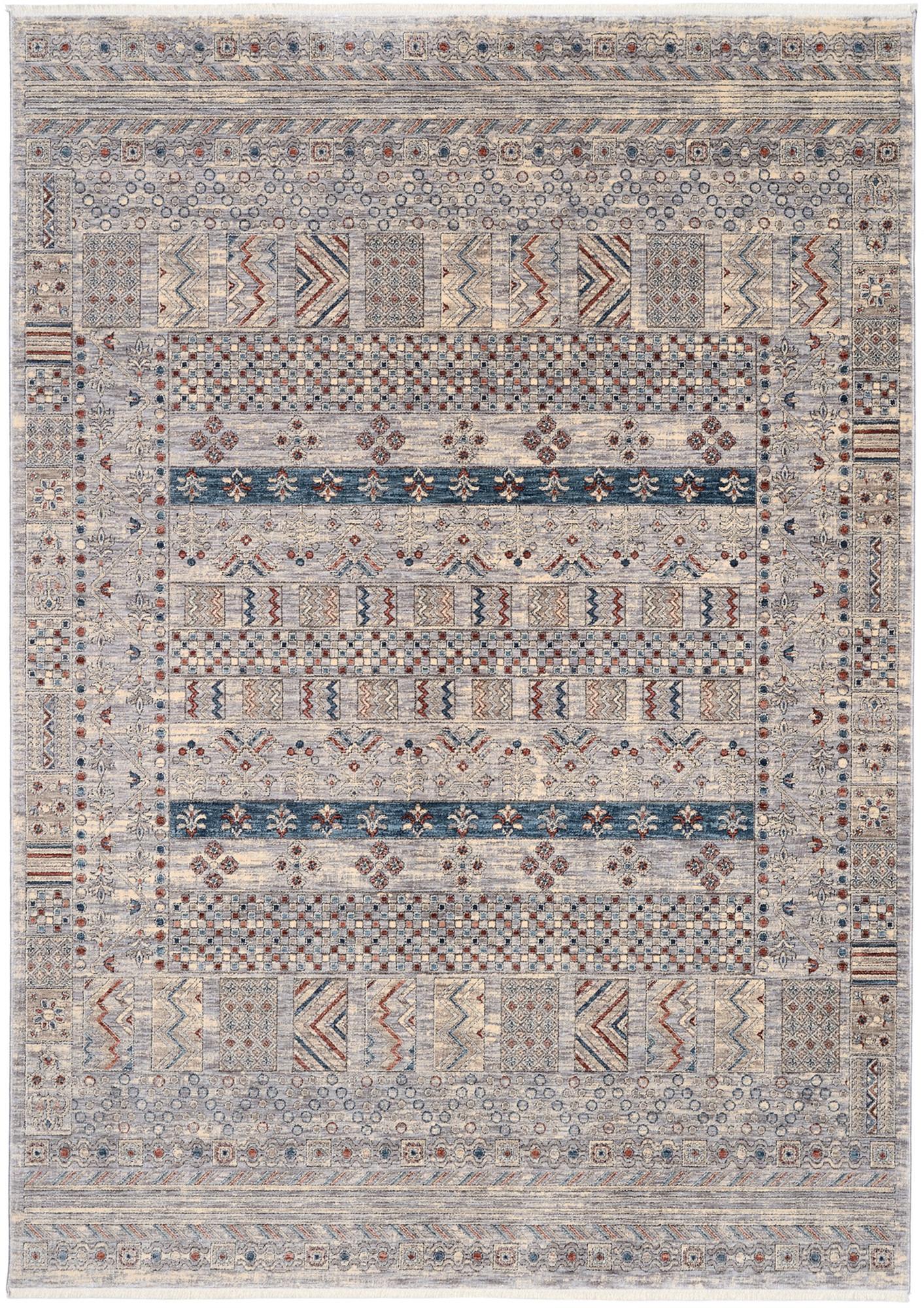 Orientteppich Grand Fashion 12 - Grau, Design, Textil (160/230cm) - Cazaris