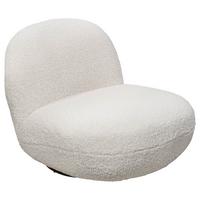 Sessel Chris Creme B: 85 Cm - Creme/Schwarz, MODERN, Textil (85/70/99cm) - MID.YOU