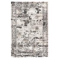 Webteppich Grau Naturfaser My Opal 200x290 cm - Schwarz/Grau, LIFESTYLE, Textil (200/290cm) - Obsession