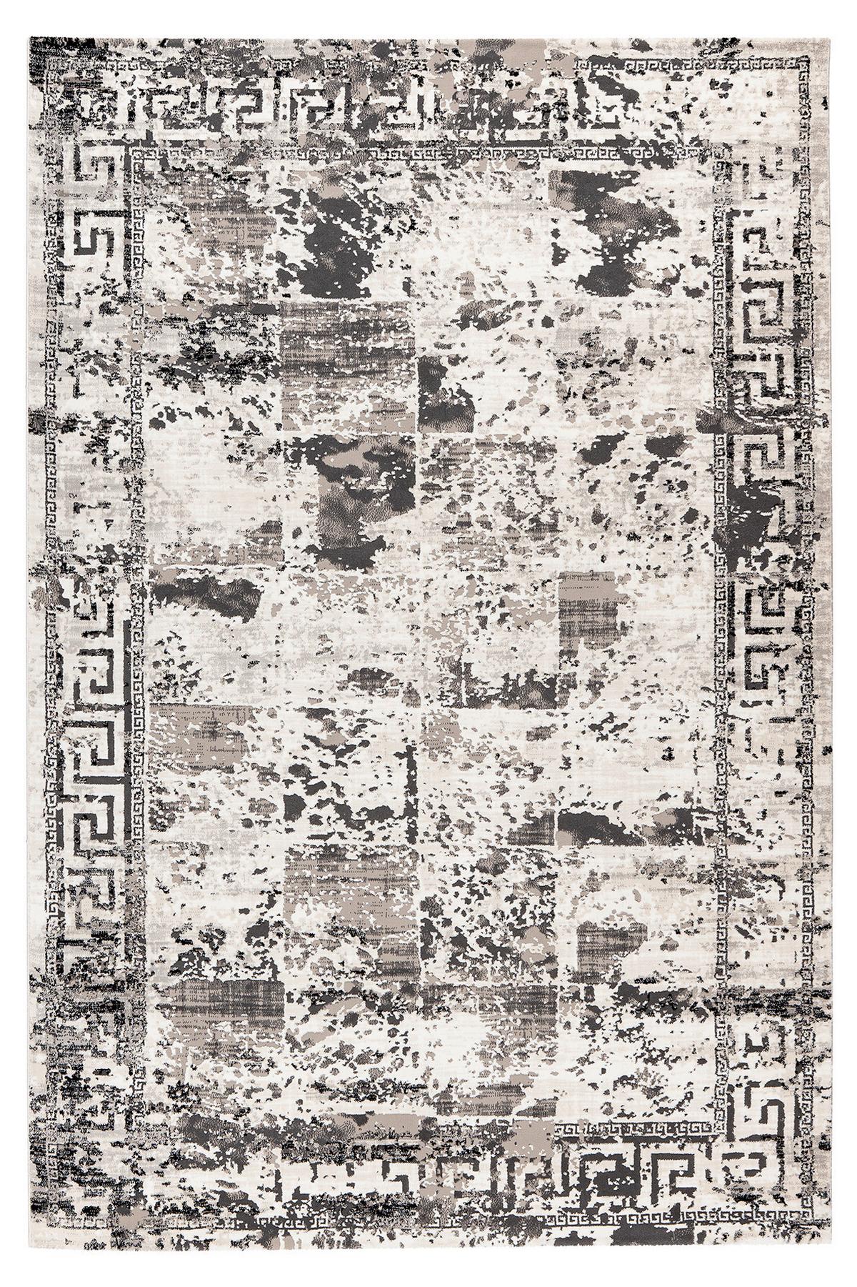 Webteppich Grau Naturfaser My Opal 200x290 cm - Schwarz/Grau, LIFESTYLE, Textil (200/290cm) - Obsession