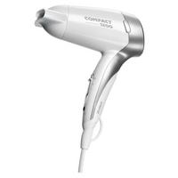 Haartrockner Compact 1200 W Stylingdüse Föhn - Silberfarben/Weiß, MODERN, Kunststoff (18/11/7cm)