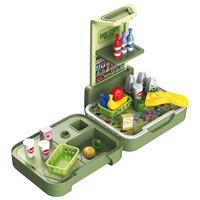 Spielkoffer Shop Store Kunststoff Ab 3 Jahren - Grün, Basics, Kunststoff (51/19/31cm)