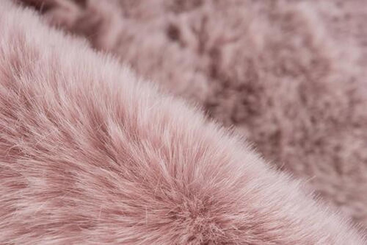 Hochflor Teppich Rosa Tender 80x150 cm - Rosa, Design, Textil (80/150cm) - Kayoom