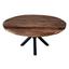 Esstisch Industrial Round B: 120 cm - Schwarz/Braun, Natur, Holz/Metall (120/120/77cm) - Livetastic Esstisch Industrial Round B: 120 cm - Schwarz/Braun, Natur, Holz/Metall (120/120/77cm) - Livetastic