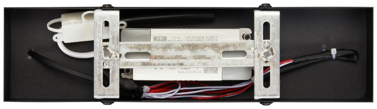 LED-Deckenleuchte, 4000k Bläck - Schwarz, MODERN, Kunststoff/Metall (74/40/5cm)