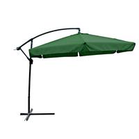 Ampelschirm Ampelschirm Ø 300 cm - Anthrazit/Grün, Basics, Kunststoff/Metall (300/250/300cm) - Gardenson