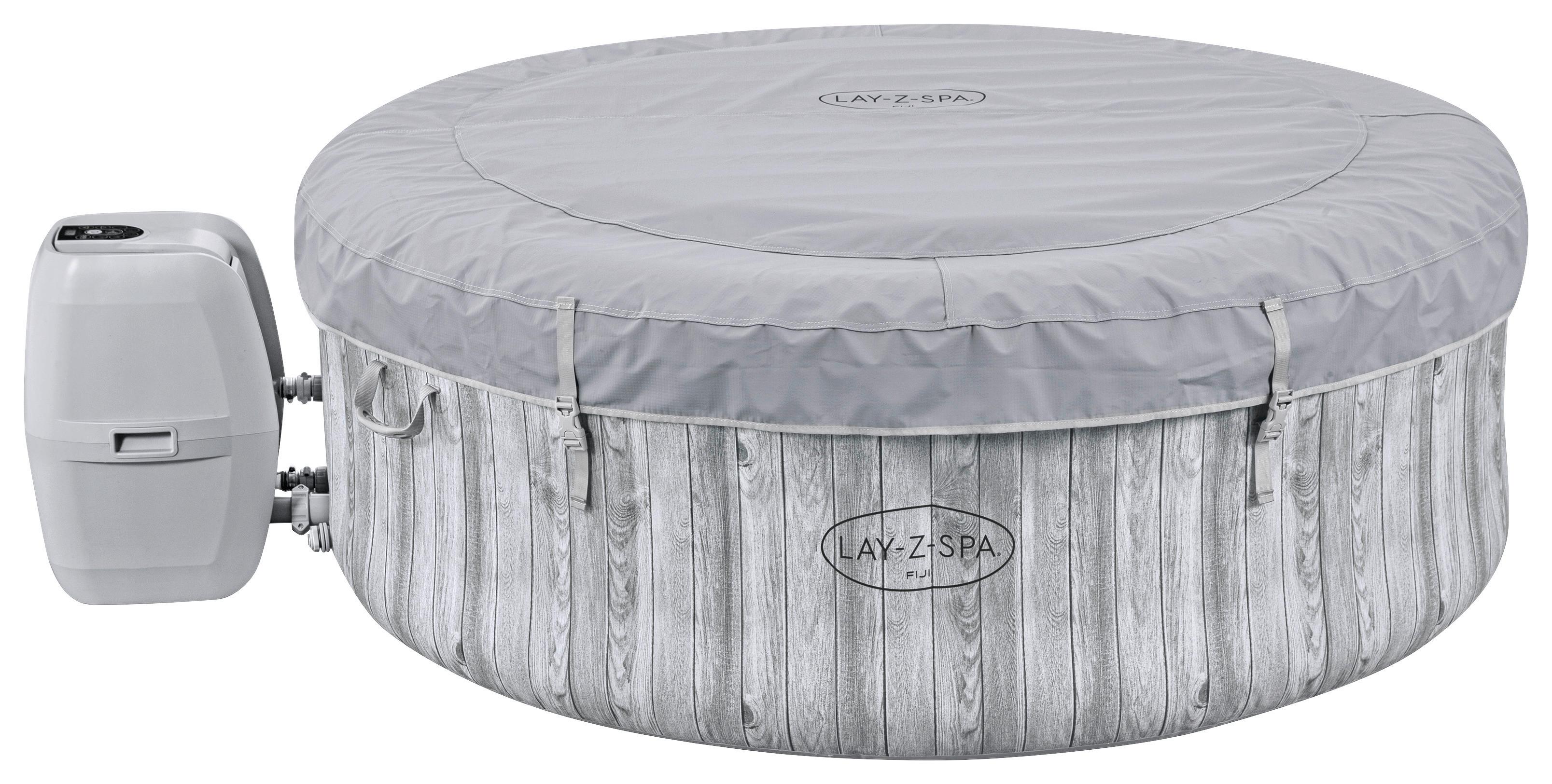 Whirlpool, 120 Mas.trysek Fiji, Ø/v: 180/66cm, 669l - šedá/bílá, plast (180/66cm) - Based