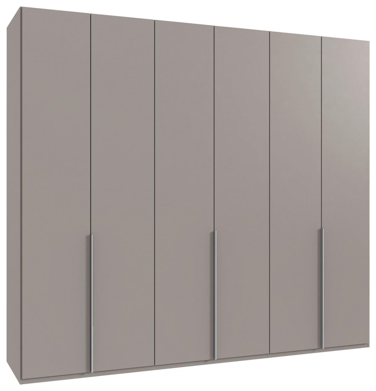 Drehtürenschrank New York Grau/Sahara B: 270 cm - Grau/Sahara, MODERN, Holzwerkstoff (270/236/58cm) - MID.YOU