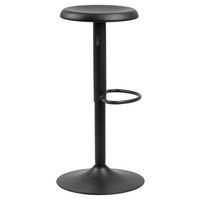 Barová židle FINCH Š: 40 CM černá - černá, Basics, kov (40/82/40cm)
